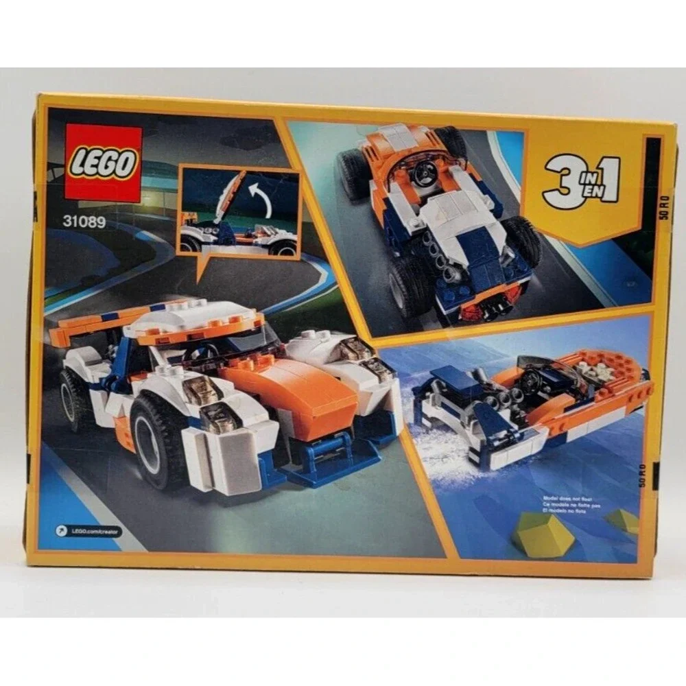 LEGO CREATOR‎ SUNSET TRACK RACER 31089 NEW & SEALED 3 IN 1 LEGO SET 221 PCS